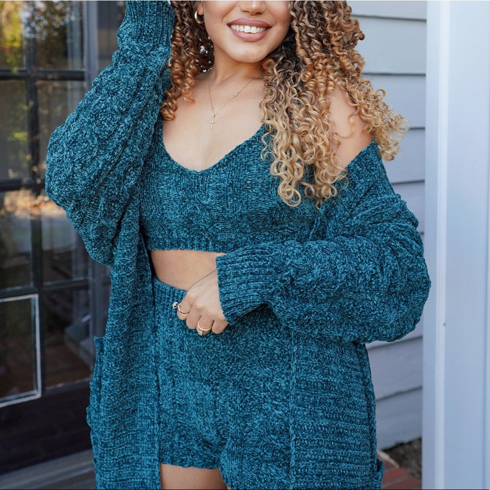 FashionNova Green 3 pieces set.